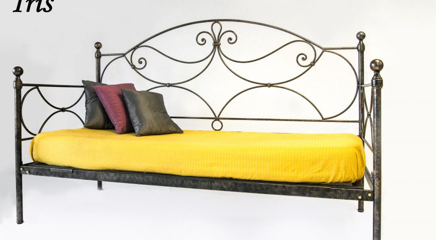 Divano letto in ferro battuto DL IRIS