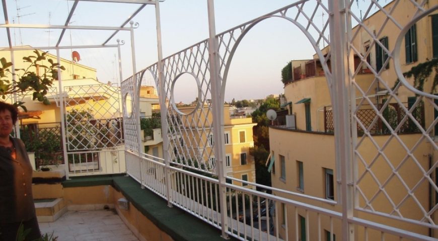 Grillage in ferro battuto GR 03