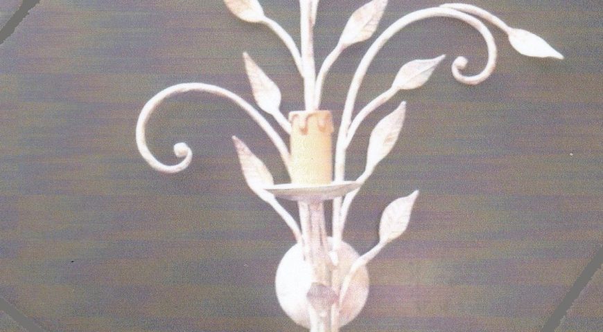 Applique in ferro battuto IL 055