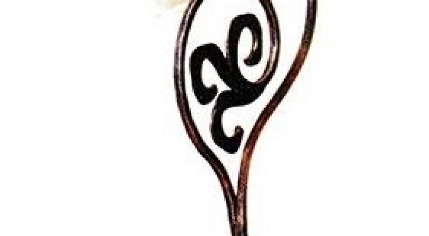 Abatjour in ferro battuto IL 100