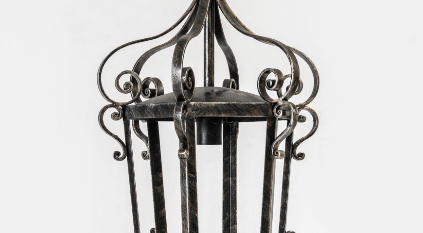 Lanterna in ferro battuto IL 122