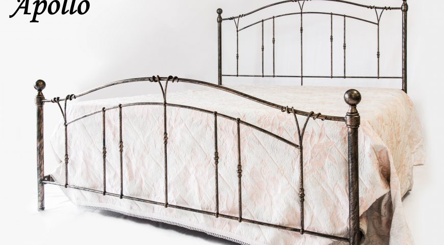 Letto matrimoniale in ferro battuto LF APOLLO