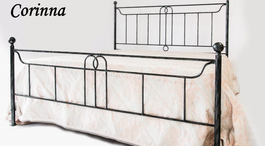 Letto matrimoniale in ferro battuto LF CORINNA