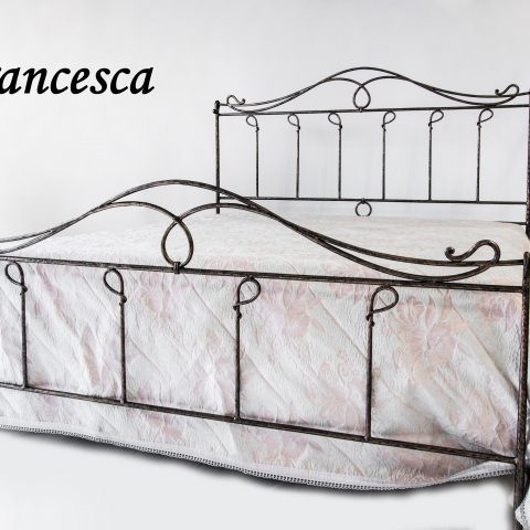 Letto matrimoniale in ferro battuto LF FRANCESCA