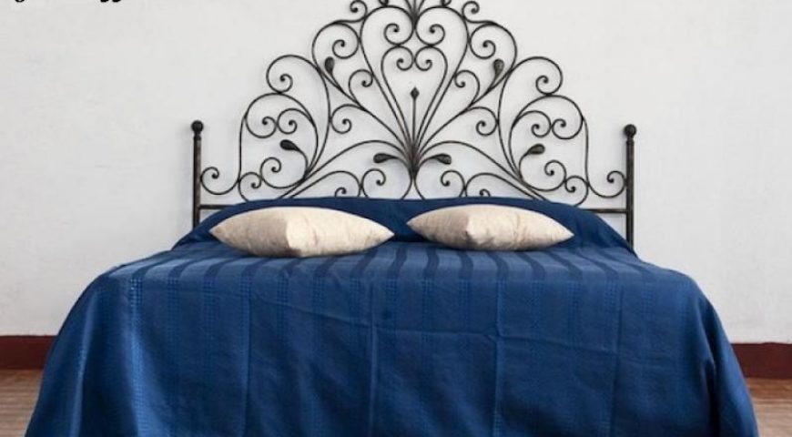 Letto matrimoniale in ferro battuto LF GENOVEFFA