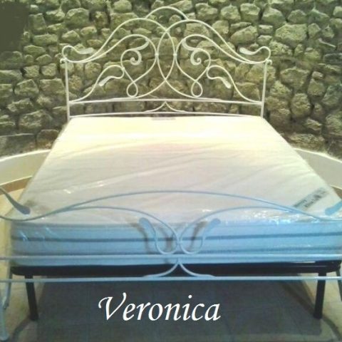 Letto matrimoniale in ferro battuto LF VERONICA