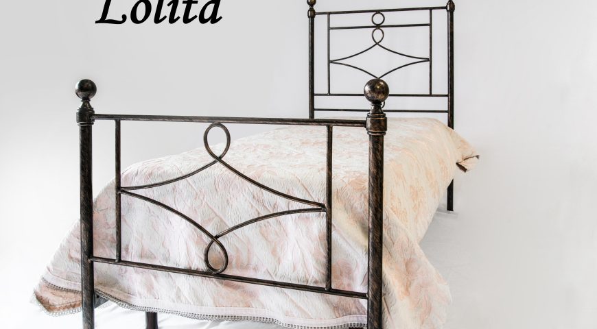 Letto singolo in ferro battuto LFS LOLITA