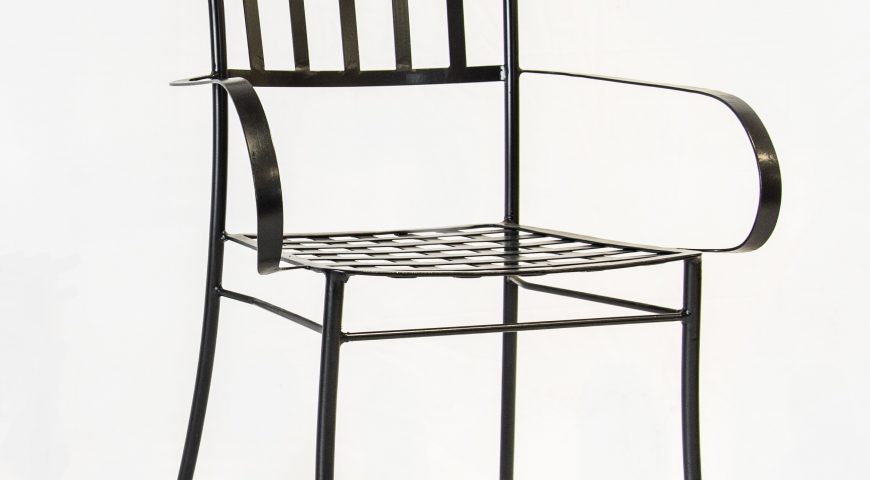 Poltroncina in ferro battuto SF 24