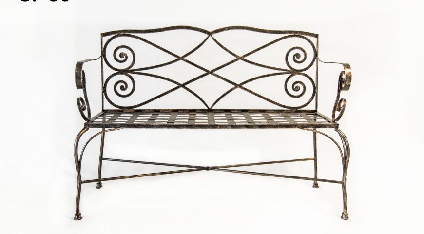 Panchina in ferro battuto SF 30