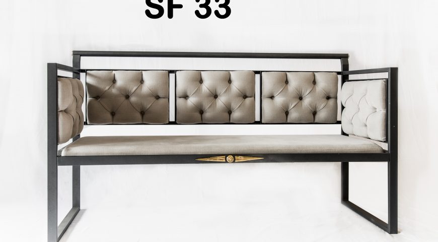 Divanetto in ferro battuto SF 33