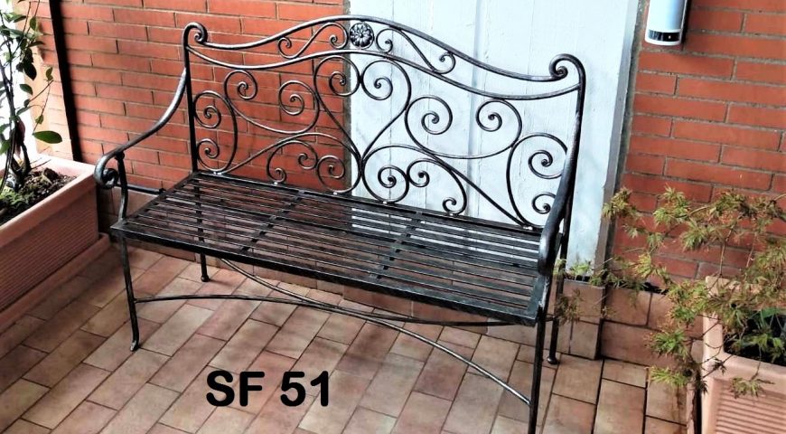 Divanetto in ferro battuto SF 51