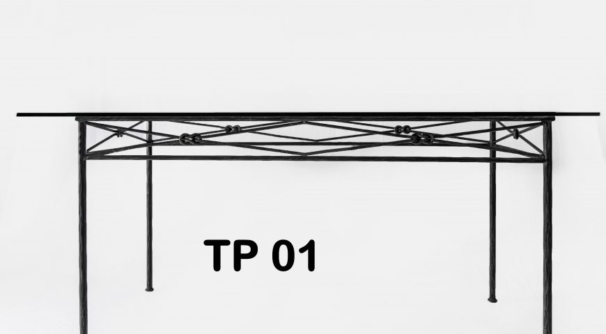 Tavolo da pranzo in ferro battuto TP 01