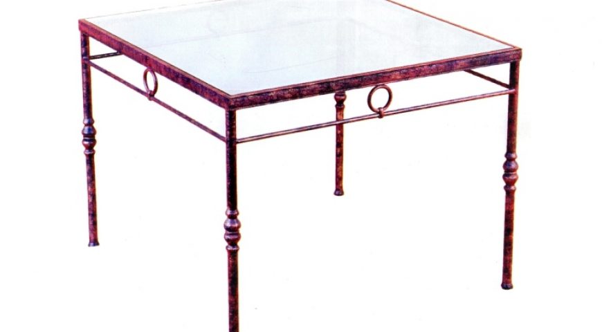 Tavolo da pranzo in ferro battuto TP 26