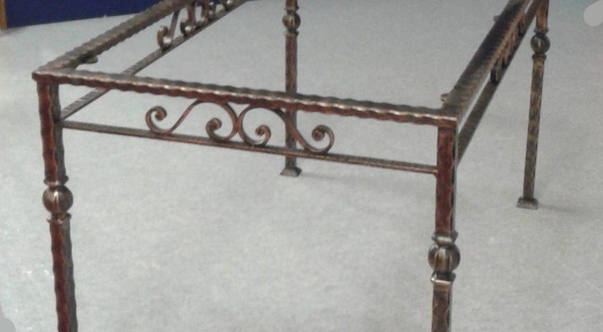 Tavolo da pranzo in ferro battuto TP 31