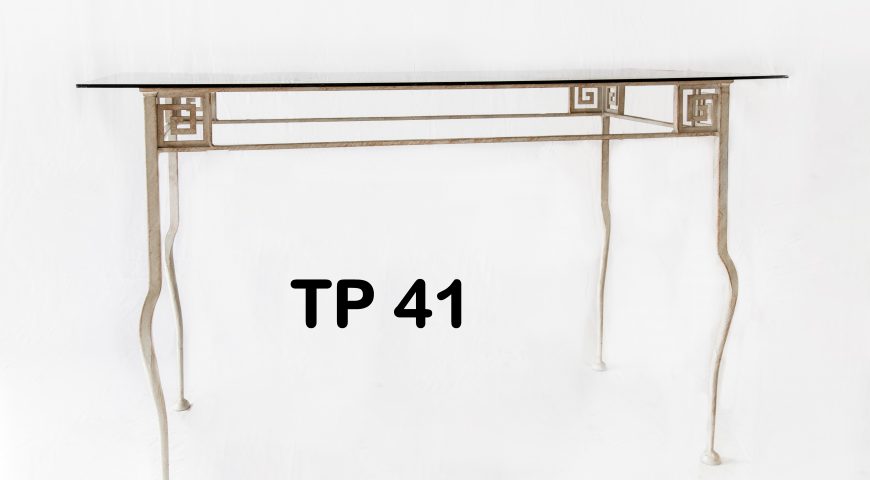 Tavolo da pranzo in ferro battuto TP 41