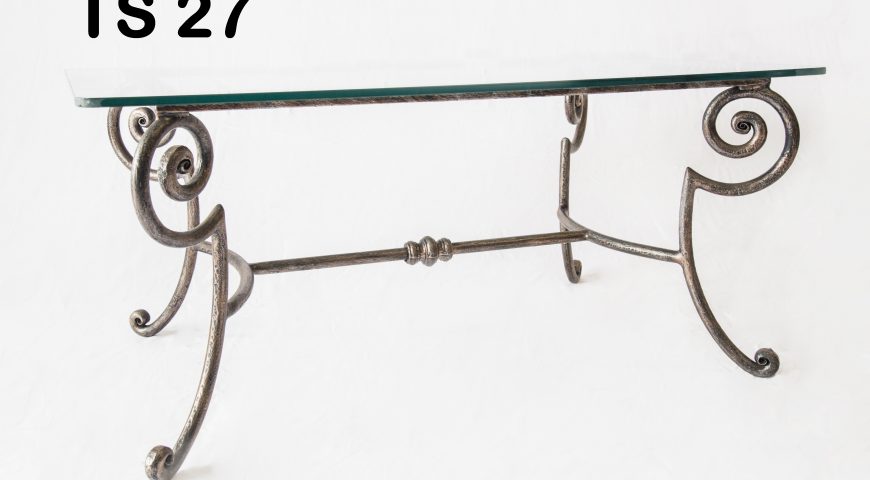 Tavolino da salotto in ferro battuto TS 27