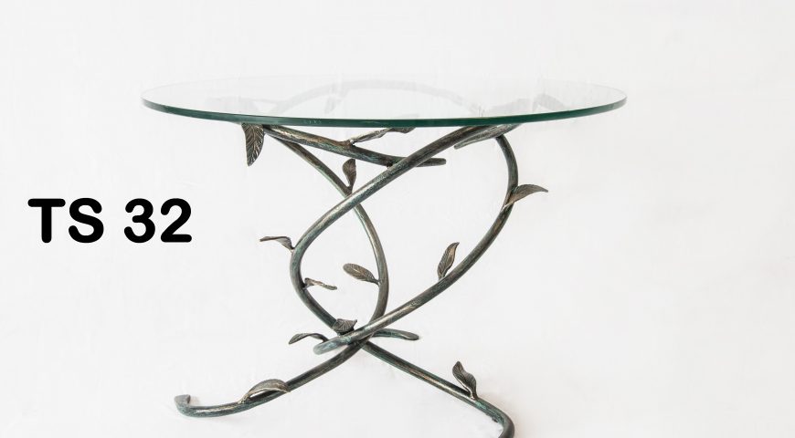 Tavolino da salotto in ferro battuto TS 32