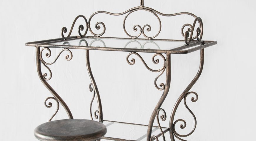 Toeletta in ferro battuto CA 20