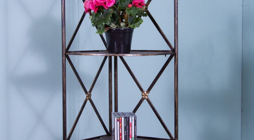 Libreria/Etagere in ferro battuto CA 62