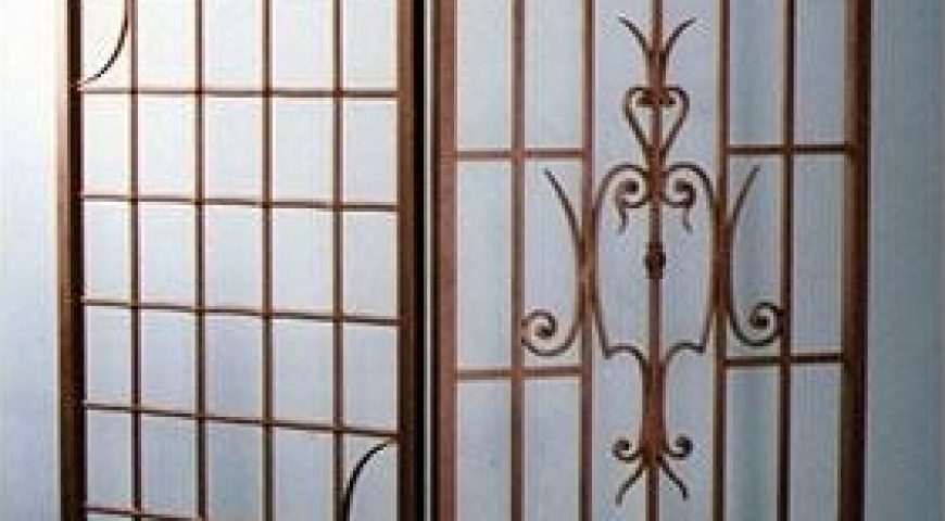 Grata di protezione in ferro battuto GP 11 – GP 12