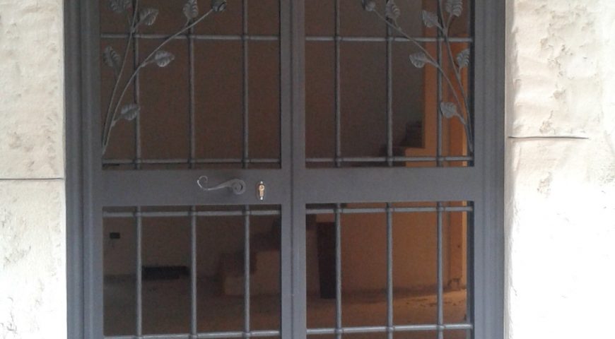 Grata di protezione in ferro battuto GP 30