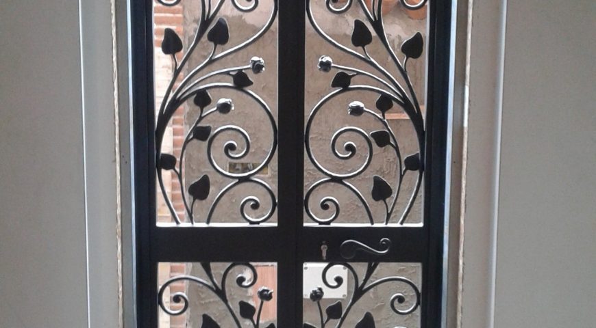 Grata di protezione in ferro battuto GP 32