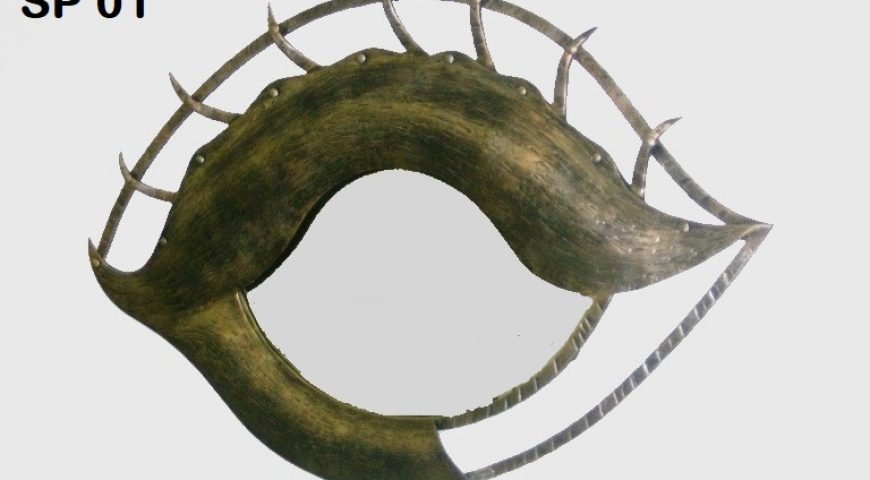 Cornice per specchio in ferro battuto SP 01