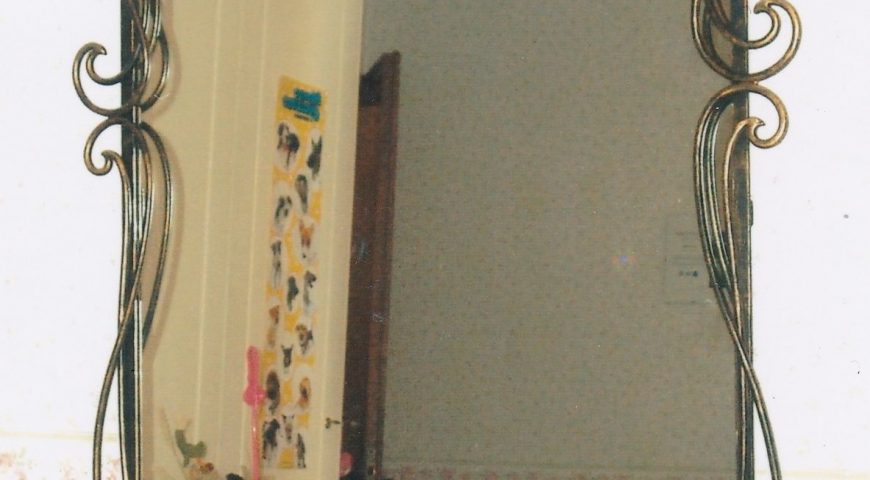 Cornice per specchio in ferro battuto SP 08