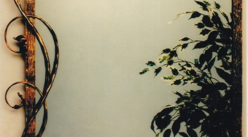 Cornice per specchio in ferro battuto SP 16