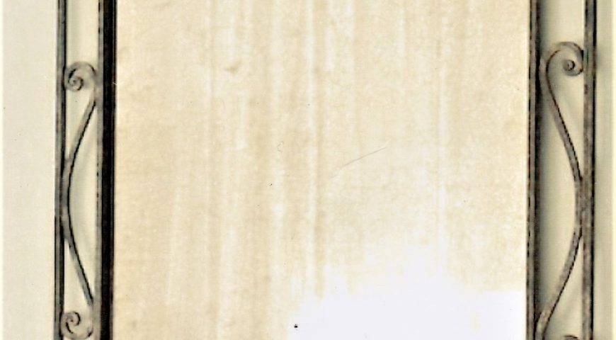 Cornice per specchio in ferro battuto SP 20