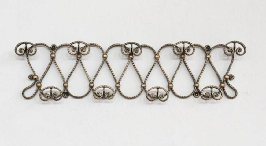 Appendiabiti in ferro battuto AP 05