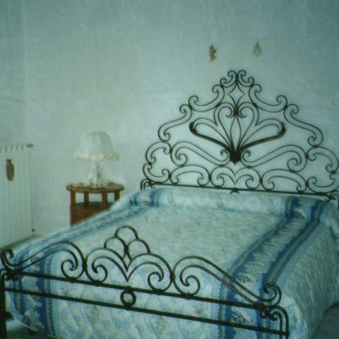 Letto matrimoniale in ferro battuto LF MICOL