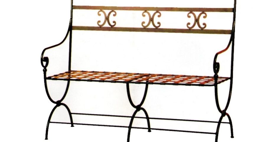 Panchina in ferro battuto SF 05
