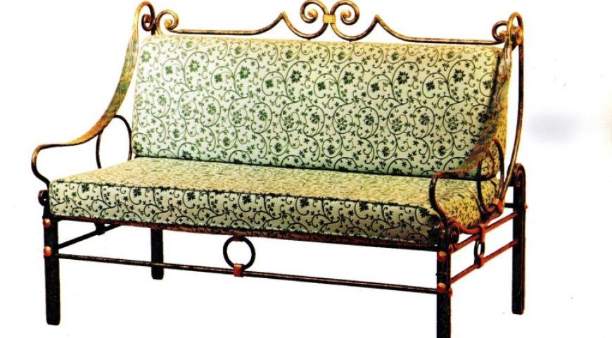 Divano in ferro battuto SF 06