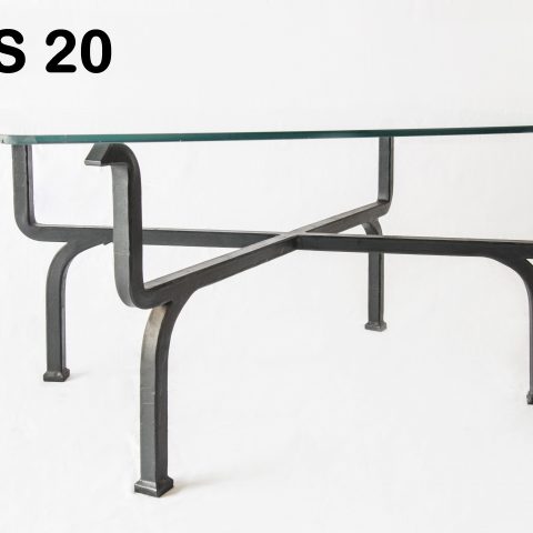 Tavolino da salotto in ferro battuto TS 20