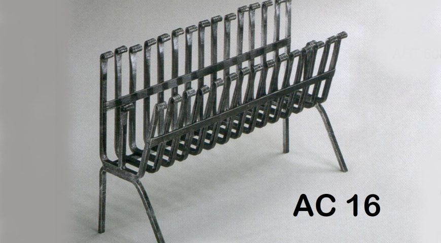 Porta Legna in ferro battuto AC 16