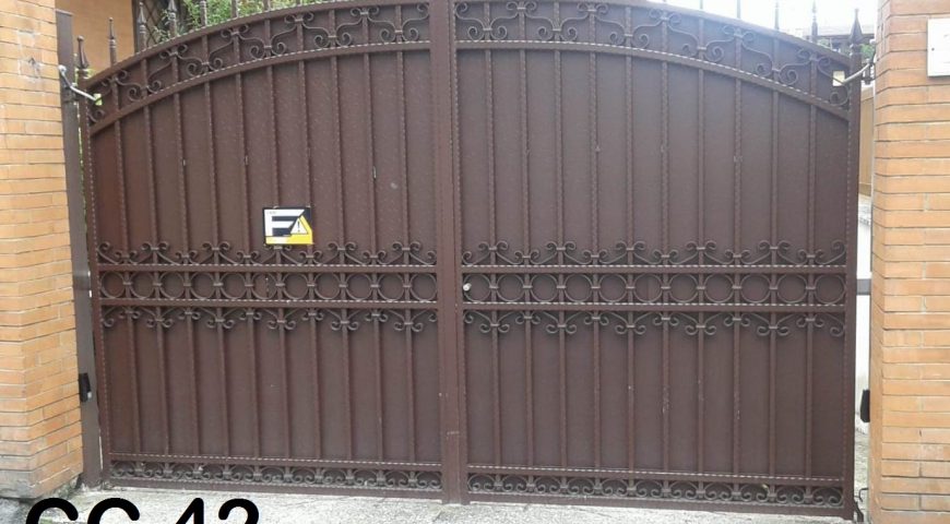 Cancello carrabile in ferro CC 42
