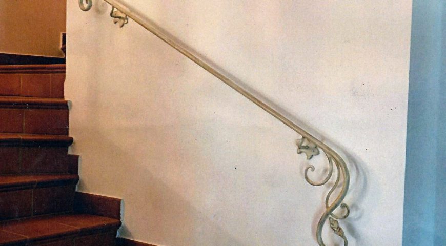 CORRIMANO IN FERRO BATTUTO CO 11