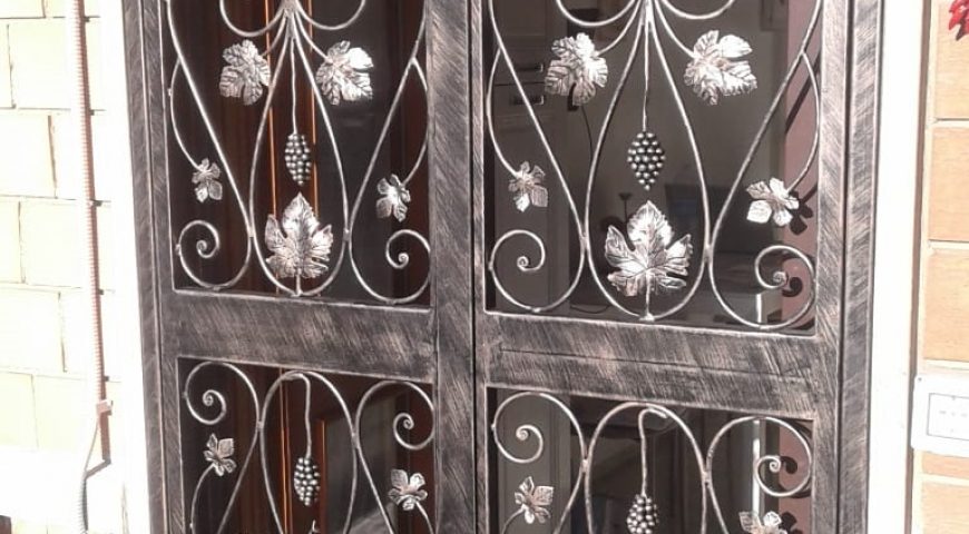 Portone d’ingresso in ferro battuto PI 29