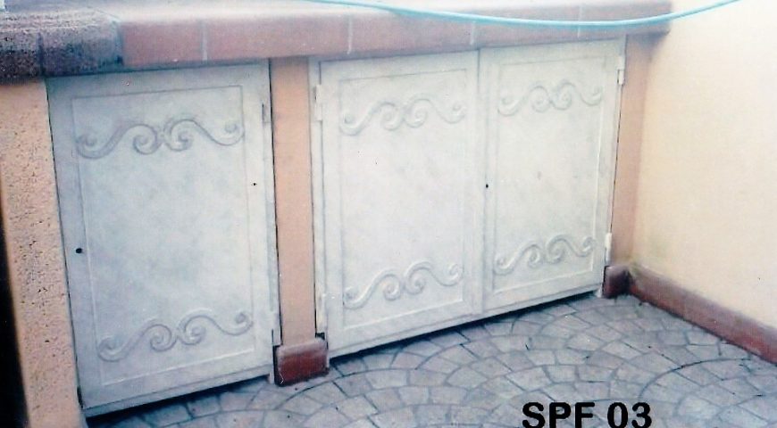 Sportelli in ferro battuto SPF 03