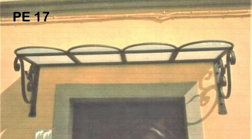 Pensilina in ferro battuto PE 17