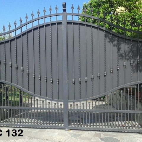 Cancello carrabile in ferro CC 132