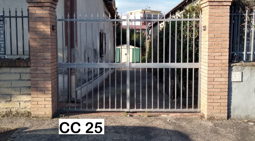 Cancello carrabile in ferro CC 25
