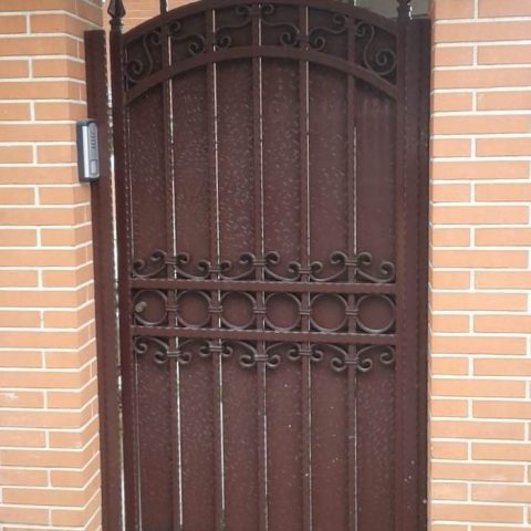 Cancello pedonale in ferro battuto CP 20
