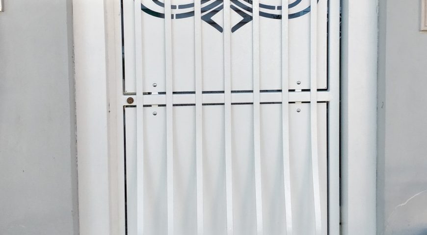 Cancello pedonale in lamiera CP 203