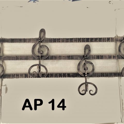 Appendiabiti da parete 4 appendini AP 14