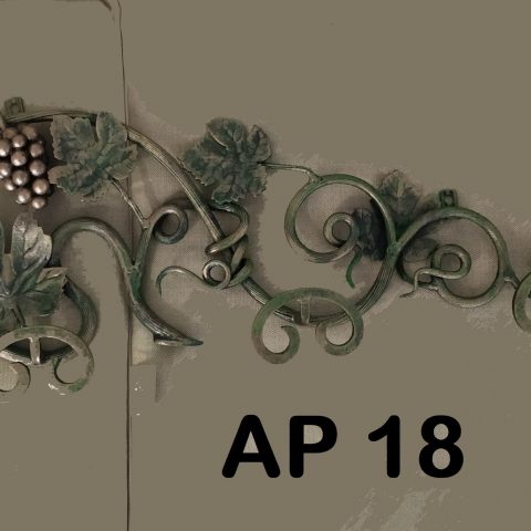 Appendiabiti da parete 3 appendini AP 18