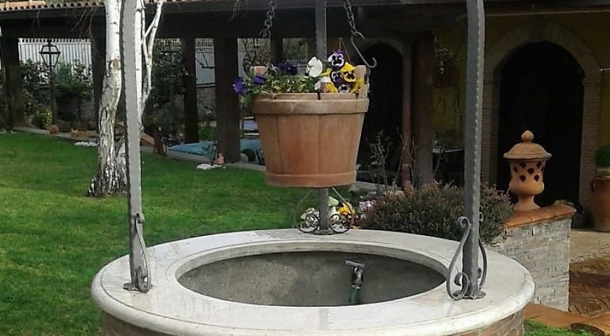 Arco per pozzo in ferro battuto CA 37