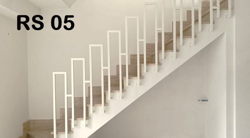 Ringhiera per scala stile MODERNO RS 05